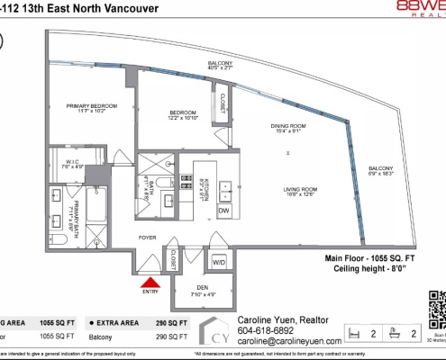 112-13th East North Vancouver floor plan